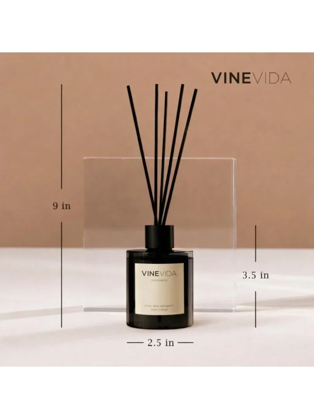 Lavender Vanilla Reed Diffuser Set | Long-Lasting Home & Bathroom Fragrance
